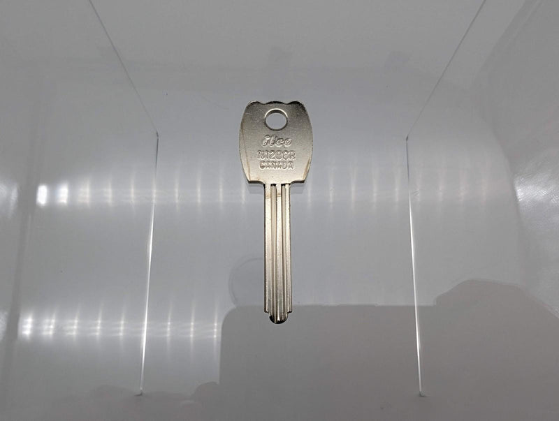 10x Ilco N1286R Flat Steel Warded Key Blanks for Some Master Lock 510K 1