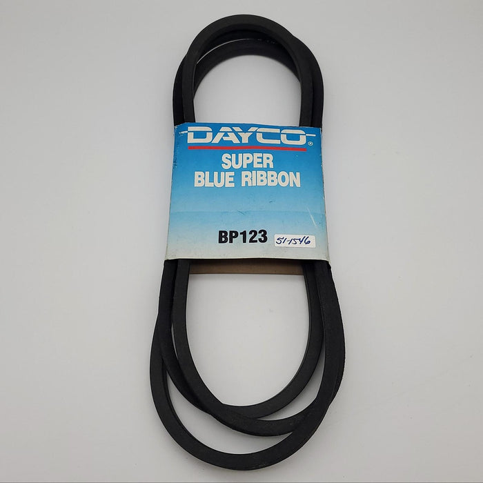 Dayco BP123 Belt Blue Ribbon 0.66" Width 123" Length 0.41" Thick V-Belt 1