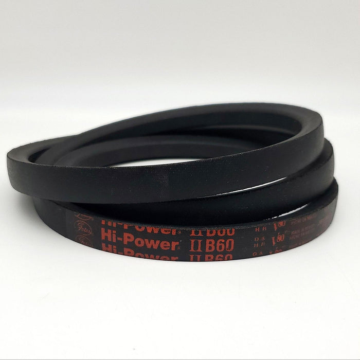 Gates B60 Belt Hi-Power II V-Belt 21/32" Width x 63 Length 1