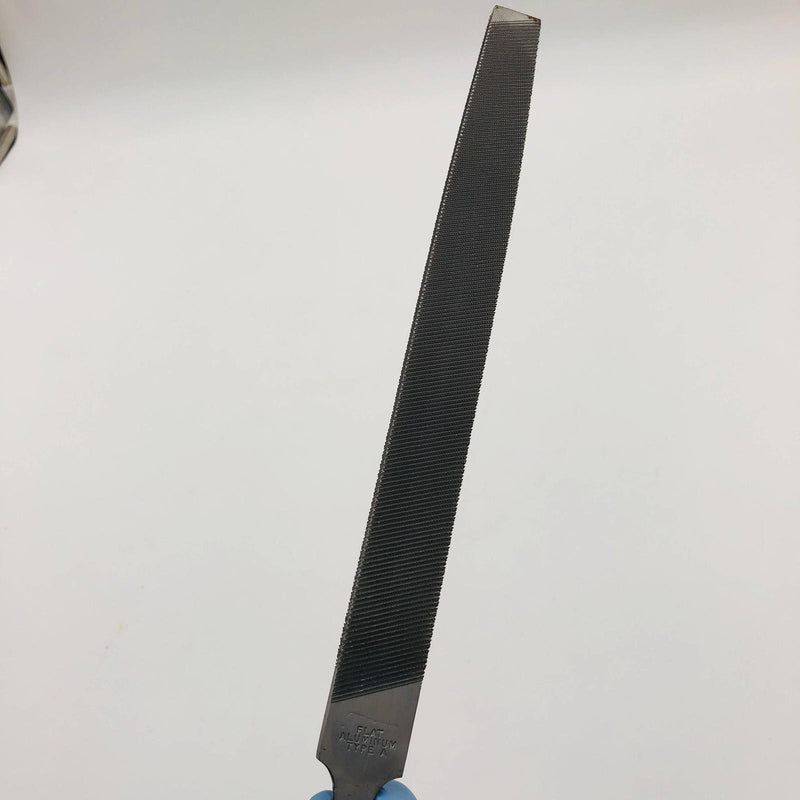 Nicholson 00047N Flat File 10" Double Cut Aluminum Type "A" 12.25 OAL No Handle 7