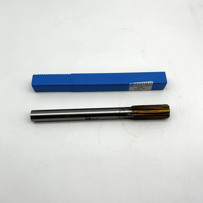 Hannibal 400250 Reamer Straight Shank and Flute Type 400 0.9843/25mm 7/8 Shank