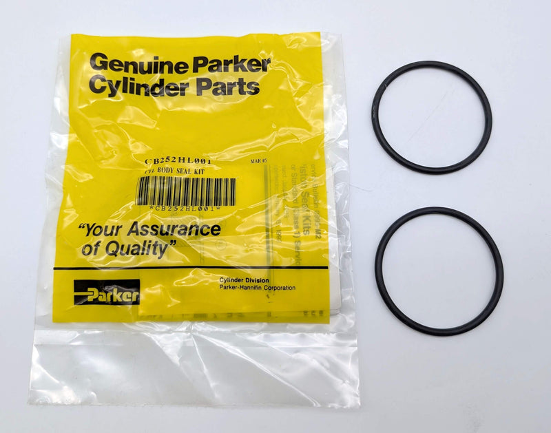 Parker CB252HL001 Cylinder Body Seal Kit 2-1/2" Bore for 2A Series Cylinders