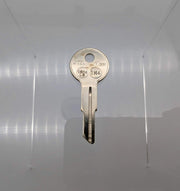 10x Ilco 1054LB / IN4 Key Blanks for Some Ilco Locks Nickel Plated 1