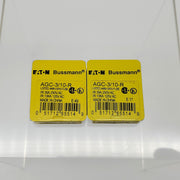 Bussmann AGC-3/10-R Fuses 0.3A 250V Fast Acting Glass Pack of 10 1