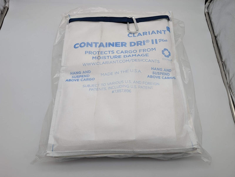 Clariant Cargo Container Desiccant Bags w/ Hanger 22"L x 18"W Pack of 6 3