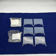 12pk Akro Mils 35010 Plastic Label Holder 5" Wide 3.75" High Polypropylene 11