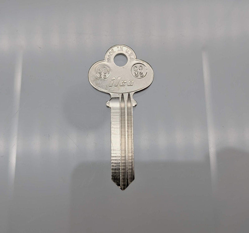10x Ilco 1001EG Key Blanks fits Corbin Russwin 67 Keyway Nickel Plated 6-Pin 1