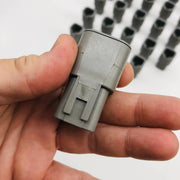 TE Connectivity DTP04-4P Receptacle Connector 4 Pin Grey Wire to Wire Pack of 25 5