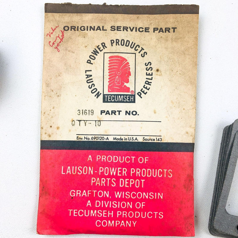 Tecumseh 31619 Gasket for Breather OEM New Old Stock NOS Replaced by 31619A 2