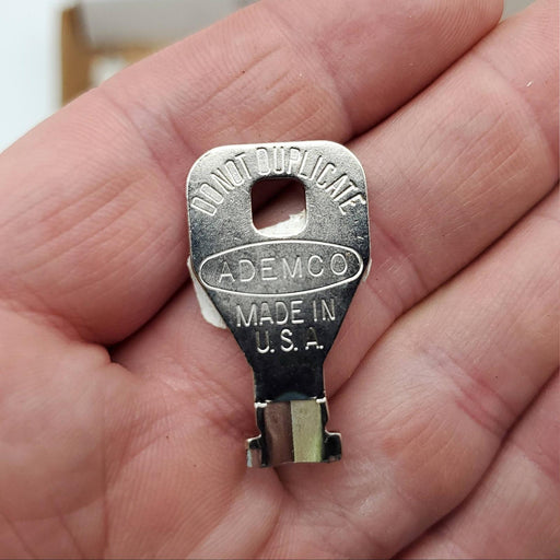Ademco Keyswitch Key 507-228 Formed Key High Security USA Made NOS 1