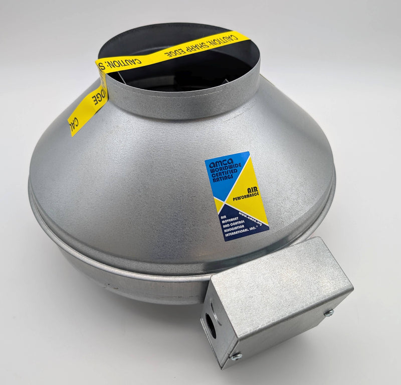 Fantech FG 6M EC Inline Centrifugal Fan 6" Duct 120V 60Hz EC Motor 364 CFM 49900 1