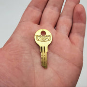 10x Chicago K 35M Key Blanks Brass USA Made NOS 1