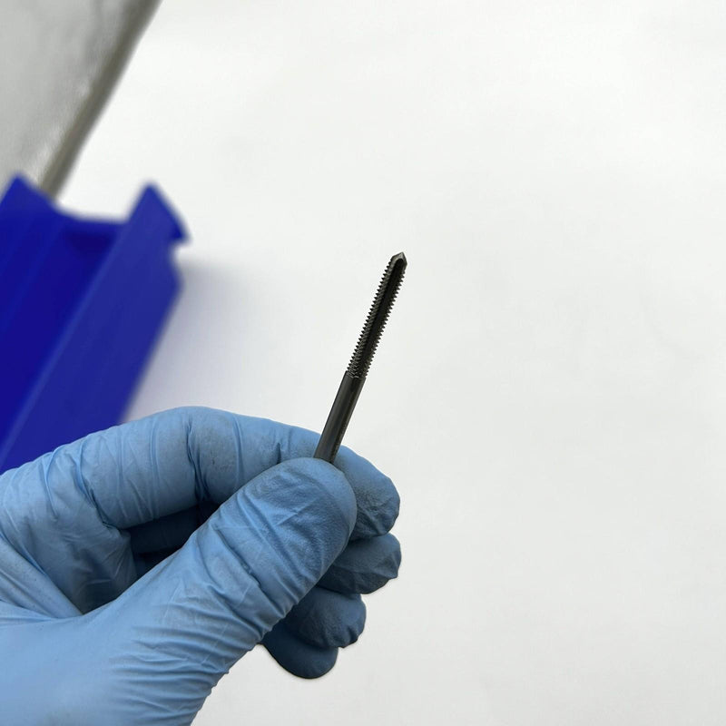 5pk Cle-Line C00723 Plug Hand Tap #8-32NC H2 4 Flutes 2-1/8 OAL General Purpose 6