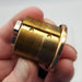 Schlage Mortise Lock Cylinder 1-1/8" Length Bronze 1458 Keyway 20-001 0 Bitted 5