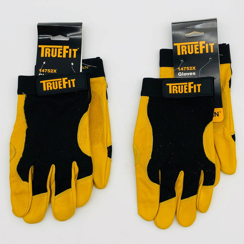 Tillman 1475 Drivers Glove Size 2XL TrueFit Leather Mechanics Construction 2 Prs 1