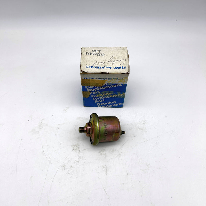 AMC Jeep 33002472 Sending Unit Oil Pressure Diesel OEM NOS 81-86 Cher Wag Com