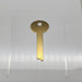 10x Ilco 1063E Key Blanks Sargent & Greenleaf Safe Deposit Box .320"W x .070"T 2