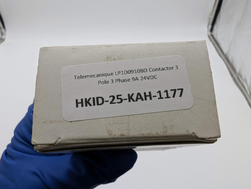 Telemecanique LP1D0910BD Contactor 3 Pole 3 Phase 9A 24VDC 7