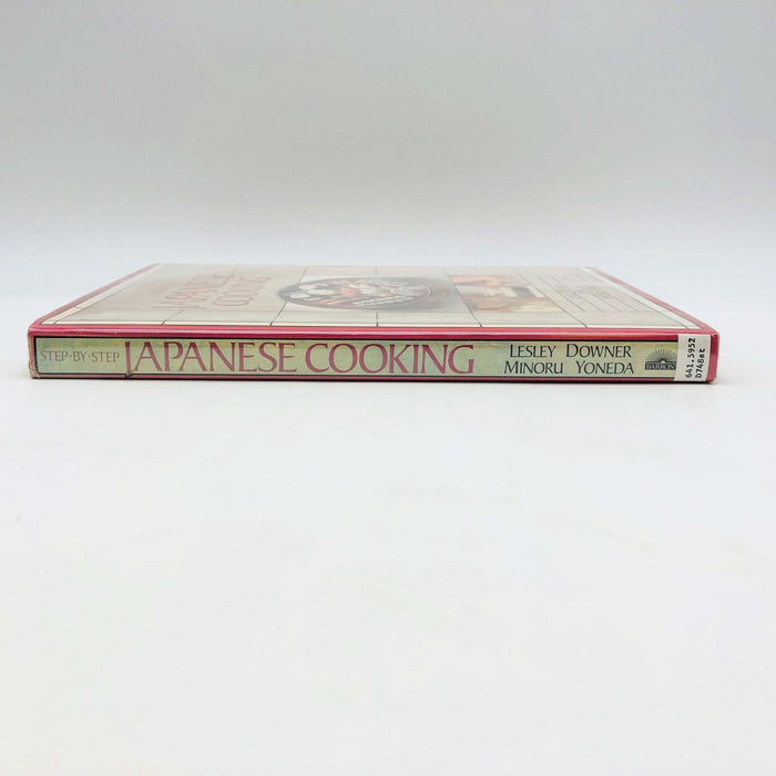 Step By Step Japanese Cooking Lesley Downer Hardcover 1986 1st Ed/Print Ex Libra 3
