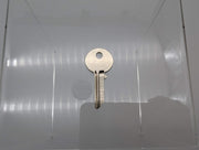 10x Ilco 1064A Key Blanks for Some National Cabinet Locks Nickel Plated 2