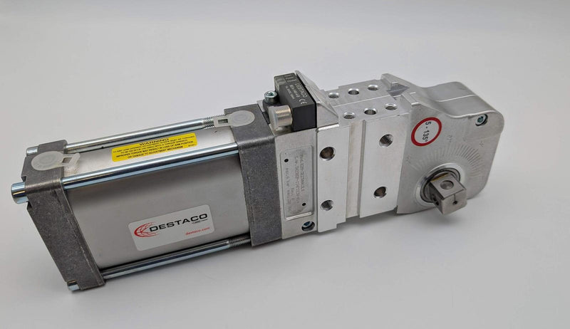Destaco 82M-3E230063L8 Pnuematic Power Clamp 63mm 5 - 135° Arm Opening 1