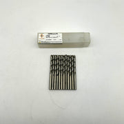 12pk Cle-Line C62851 Jobber Length Drill 1898 5.3mm General Purpose HSS Bright 9