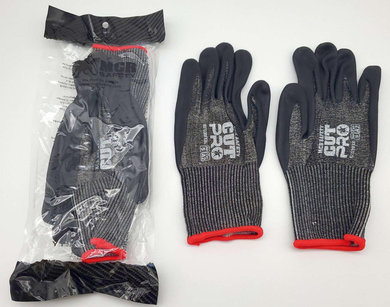 MCR Cut Resistant Work Gloves Nitrile Foam Palm Size XXL 92723NFXXL 2 Pairs 1