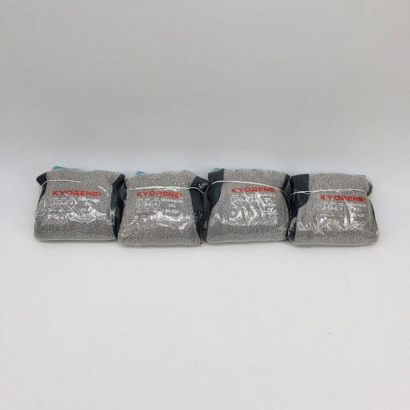 Armor Guys Kyorene 00-420 Work Glove Sz 2XL 13 Gauge Poly Palm Coating 4 Pairs 6