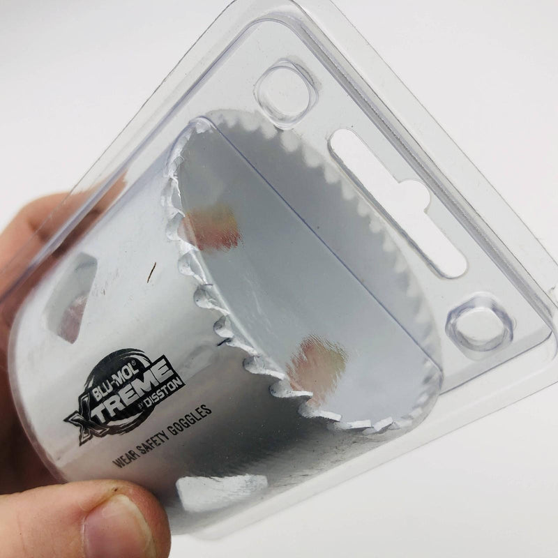 Blu Mol Xtreme 5138B Hole Saw 2-1/2" / 64mm Cobalt Steel Bi-Metal Cats Eye Open 7