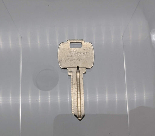 10x A1054WK Key Blanks 6 Pin for Some Falcon Locks Nickel Plated 1