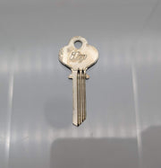 5x Ilco 1014A Key Blanks 6 Pin Nickel Plated for Older Eagle Lock Hardware 1