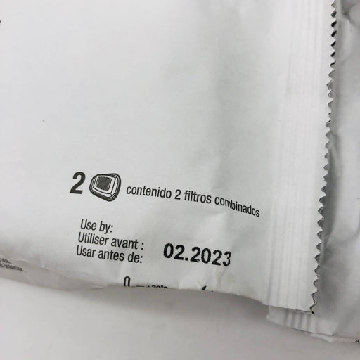 3M Organic Vapor Cartridge/Filter 60921i P100 Exp 02/2023 Out Of Date 4 Pair 2