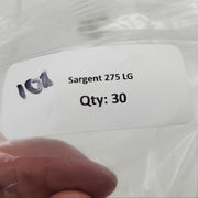 10x Sargent 275 LG Key Blanks LG Keyway Nickel Silver 5 Pin 3
