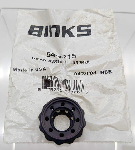 Binks 54-4215 Head Insert for Model 95/95A Spray Gun OEM 1