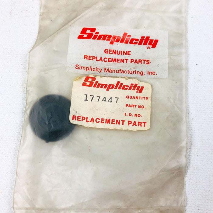 Simplicity 177447 Plug Button for .500 Diameter Hole OEM NOS Sealed USA Made 5