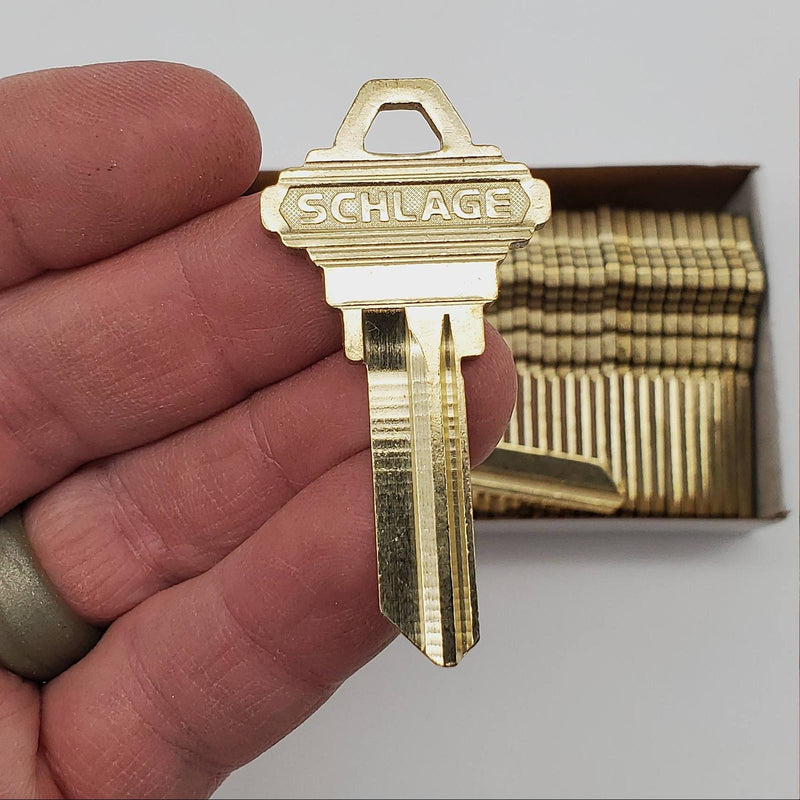 Schlage 35-100 G Key Blanks G Keyway 5 Pin Nickel Silver Box of 50 1