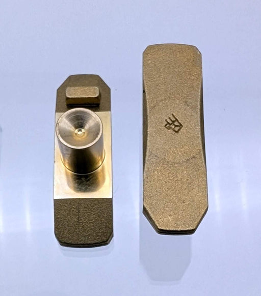 2x Euroricambi 88530776 Sliding Blocks for Volvo 8171537 / RENAULT 74 08 171 537 1