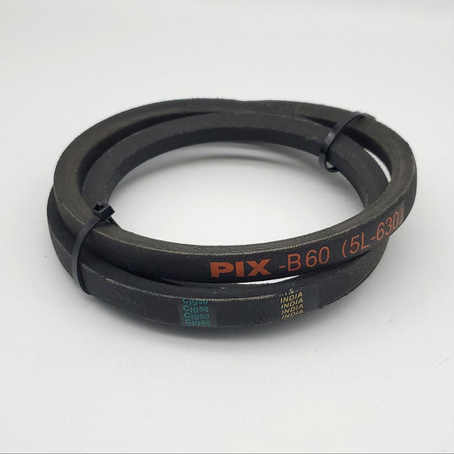 Pix B60 Belt 5/8" Width 63" Length 5L-630 V-Belt 1