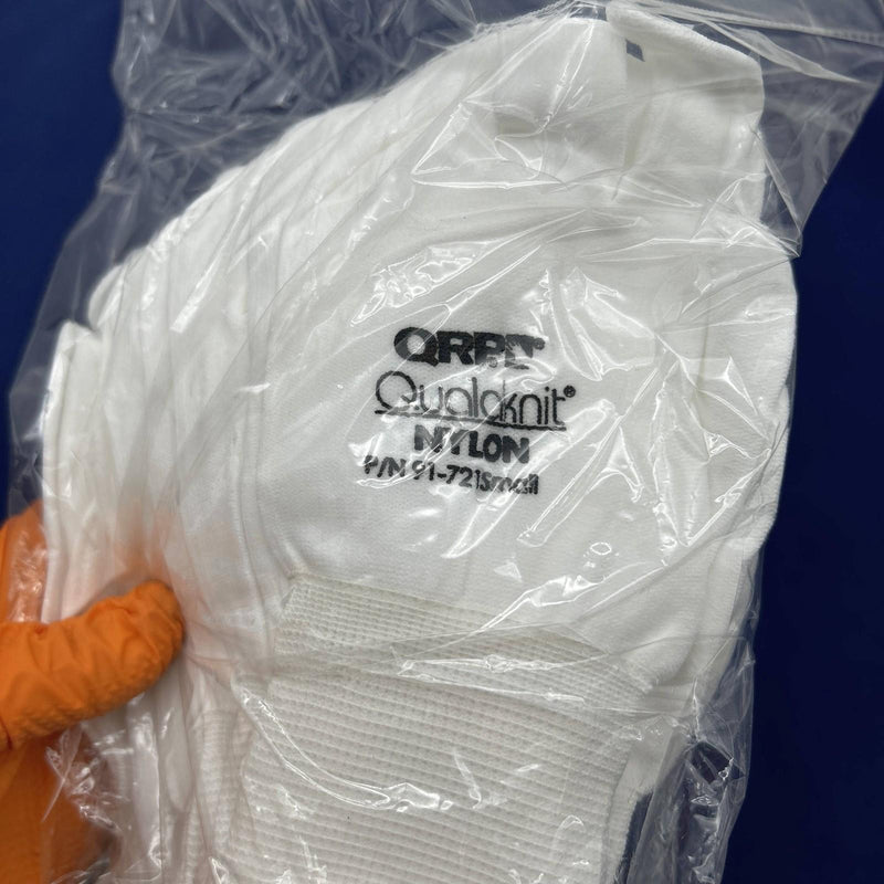 PIP QRP QualaKnit 91-721 Inspection Assembly Gloves Sz Small White Nylon 12 Pair 4