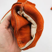 MCR Safety 4921 Welders Leather Gloves Size Large Red Ram Premium Cowhide 2 Pair 6