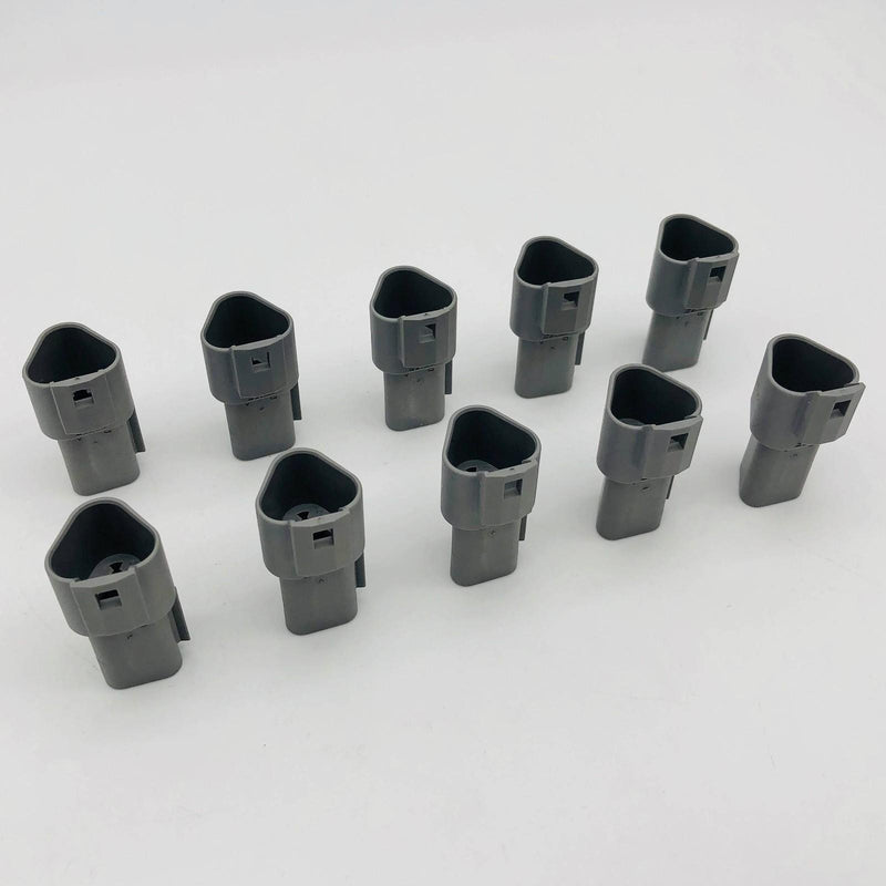 TE Connectivity DT04-3P Receptacle 3 Pin Grey Wire to Wire 3 Way Pack of 10 1