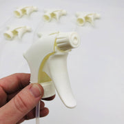 6pk White Plastic Trigger Sprayer Replacement Nozzle 9in Standard GFL 110190 6