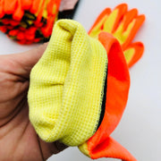 Showa 4567 Cut Resistant Work Gloves 10/XL Nitrile Palm Coating A3 12 Pairs 5