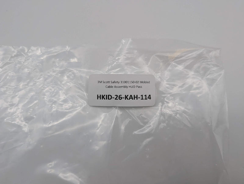 3M Scott Safety 31001150-02 Molded Cable Assembly HUD Pass 6