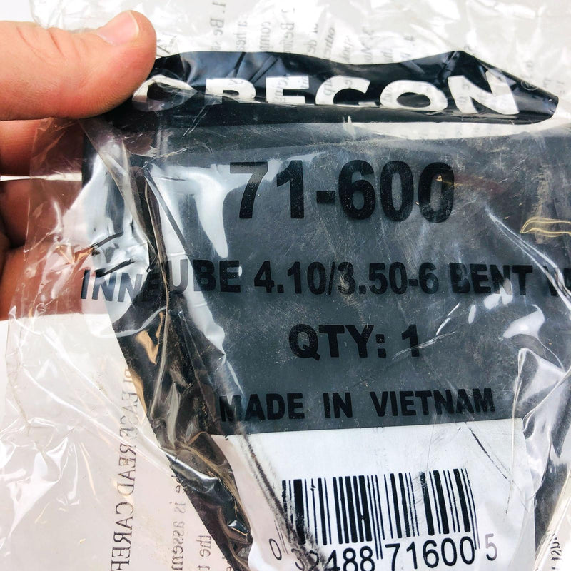 Oregon 71-600 Inner Tube for Tire Innertube 4.10/3.50-6 Bent Valve New NOS