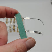 Ademco 175/L Double Foil Take Off Blocks Self Adhesive 1-3/4" x 1/8" Pack of 10 3