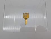 10x National D8780 Key Blanks 4 Pin for Some National Locks Brass 2