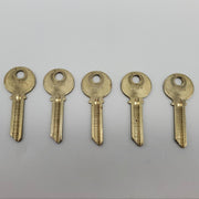 5x Yale RN11 Key Blanks GK Keyway Nickel Silver 6 Pin NOS 3