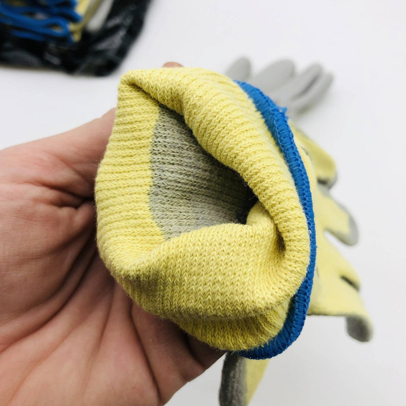 Magid K-Roc KEV4327 Work Gloves Small Para-Aramid Blend PU Palm Coated 12 Pairs 7