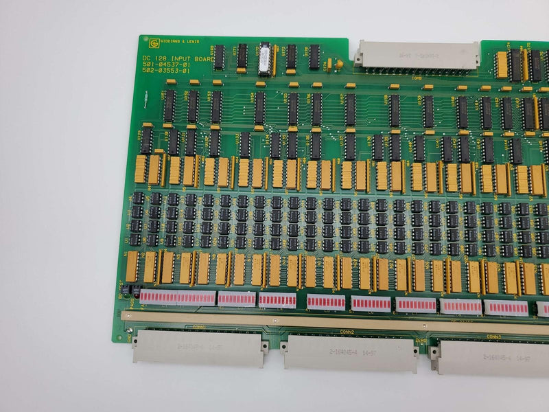 Giddings & Lewis 502-03553-01 DC 128 Input Board 501-04537-01 8000 Series CNC 3